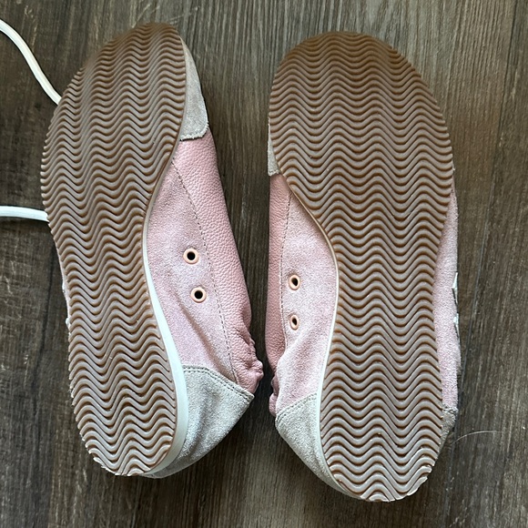 Tory Burch Pink and Cream Sneakers Vintage Double T Trainer pink moon/ivory - Picture 9 of 10